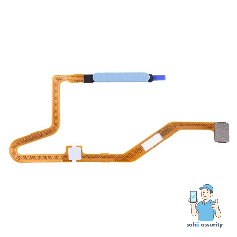 Fingerprint Sensor with Flex Cable for Xiaomi Redmi Note 12 Pro Blue